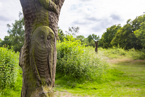 Hainault Forest Carving