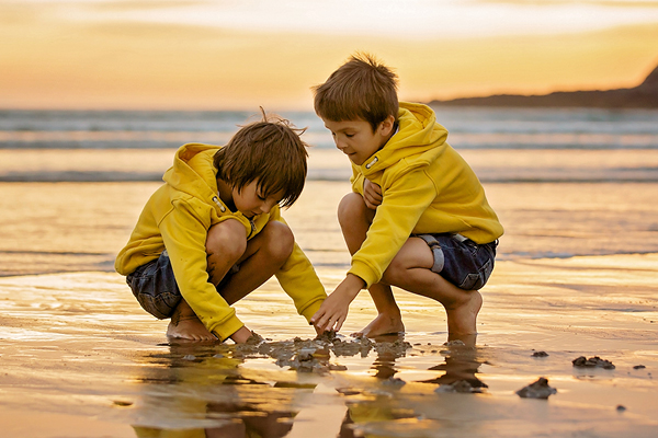 Visiting the seaside