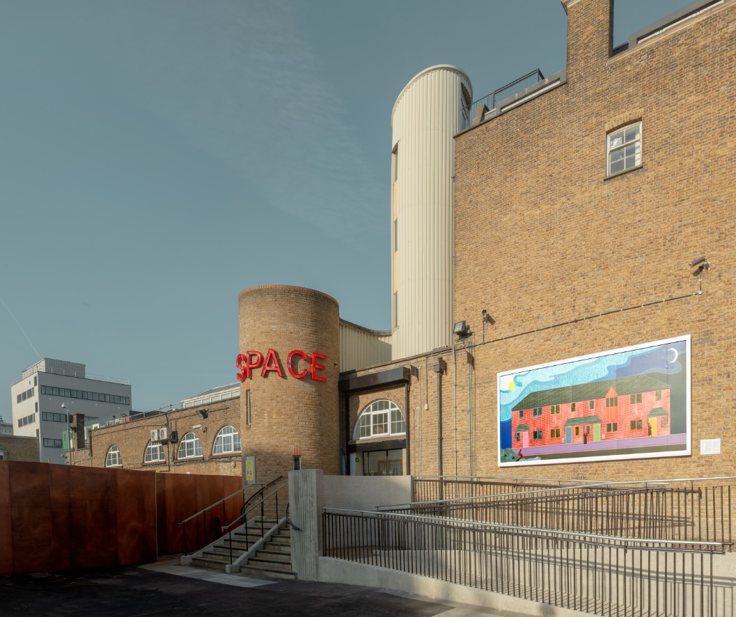 SPACE Ilford gallery entrance. Photo Chris Dorley-Brown