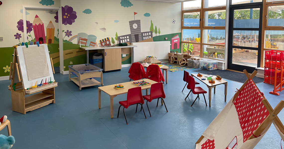 Classroom interior