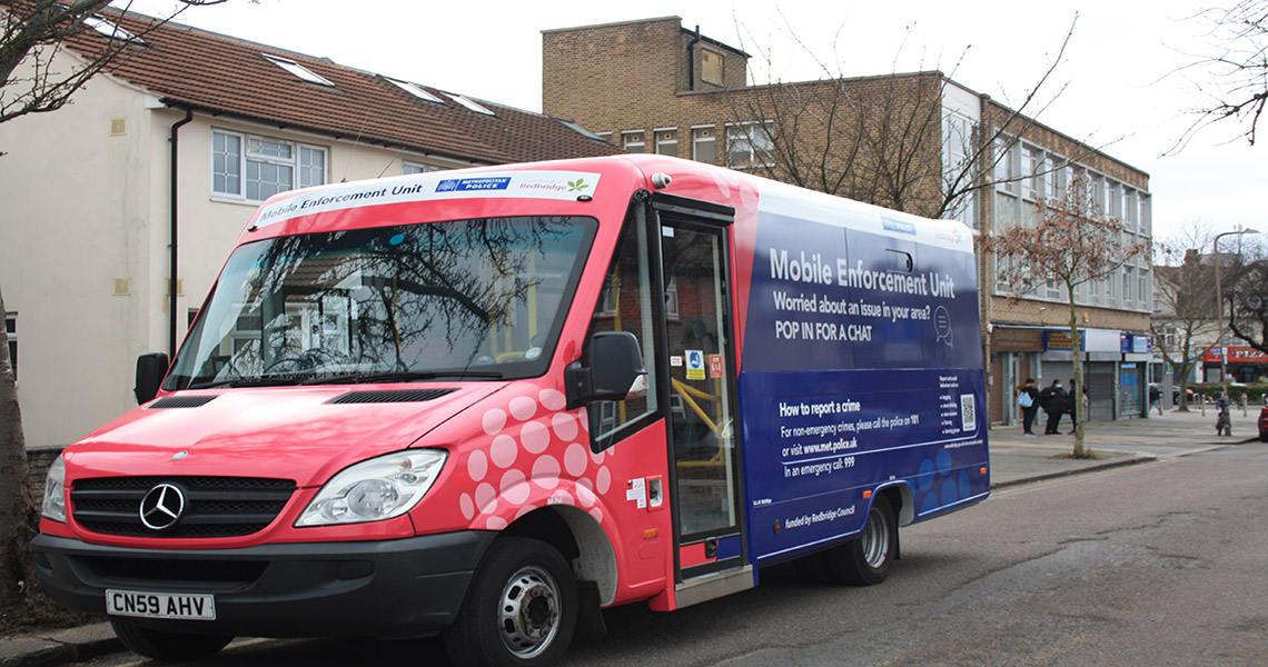 Redbridge Enforcement Bus