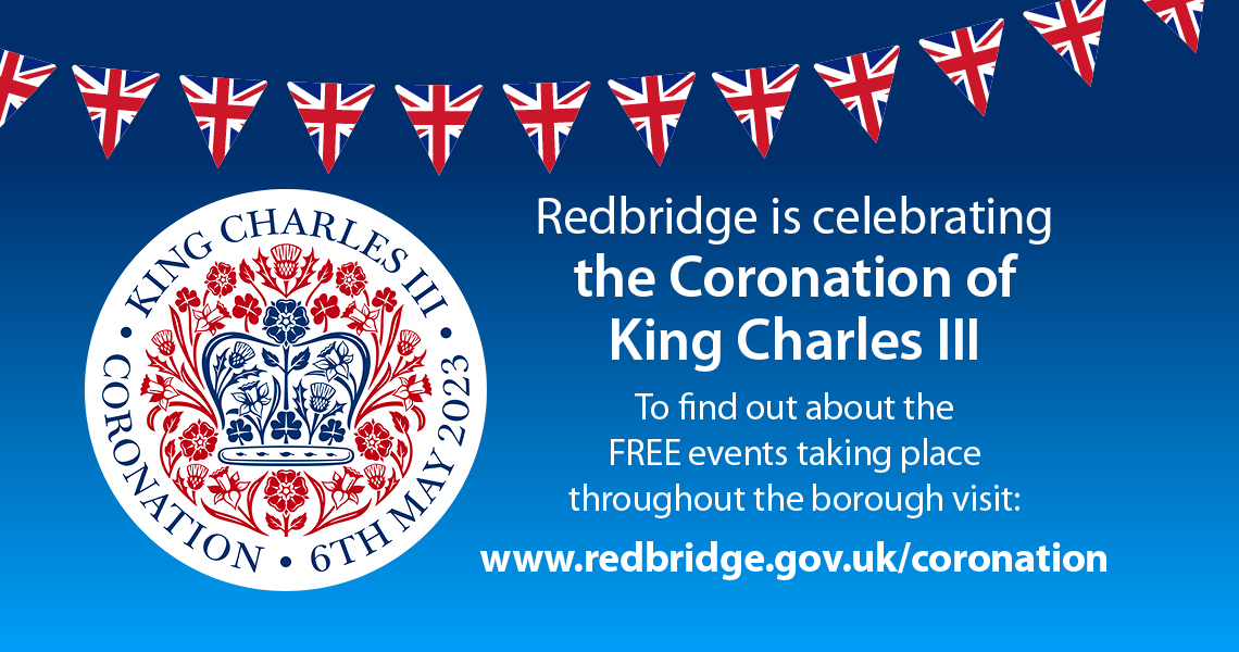 Redbridge is celebrating the coronation of King Charles III in Redbridge 