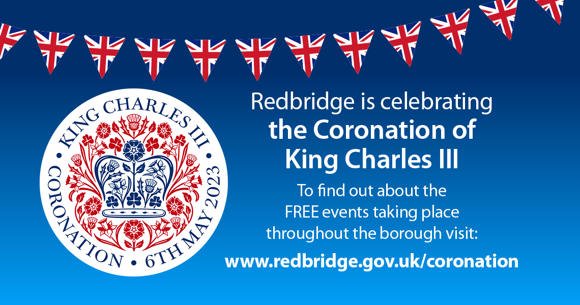 Redbridge is celebrating the coronation of King Charles III in Redbridge