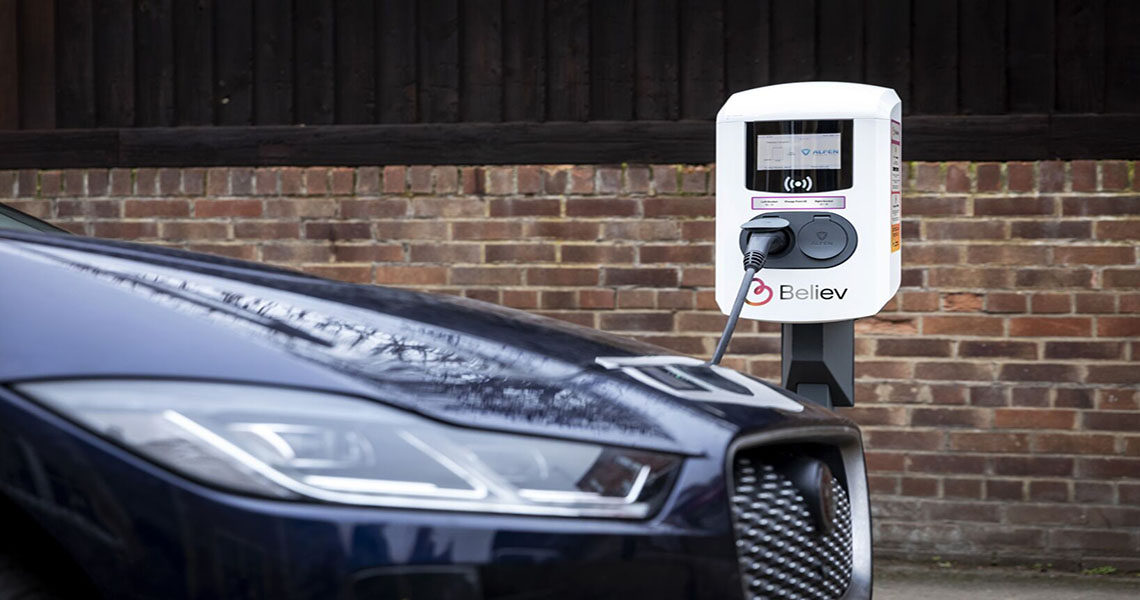 car being charged