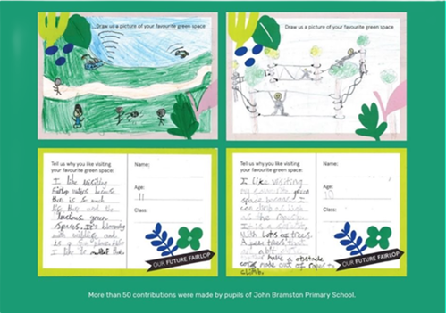 Drawings and comments by pupils of John Bramston Primary School