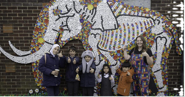 Marley the Mammoth Mural