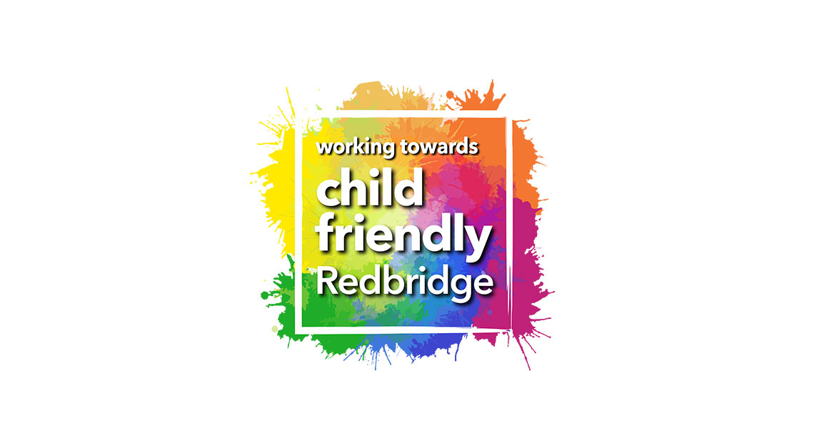 working towards child friendly Redbridge logo