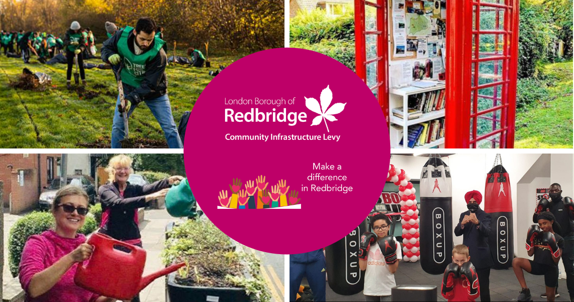 image of Redbridge residents who have used community crowdfunding