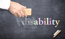 disability blackboard graphic