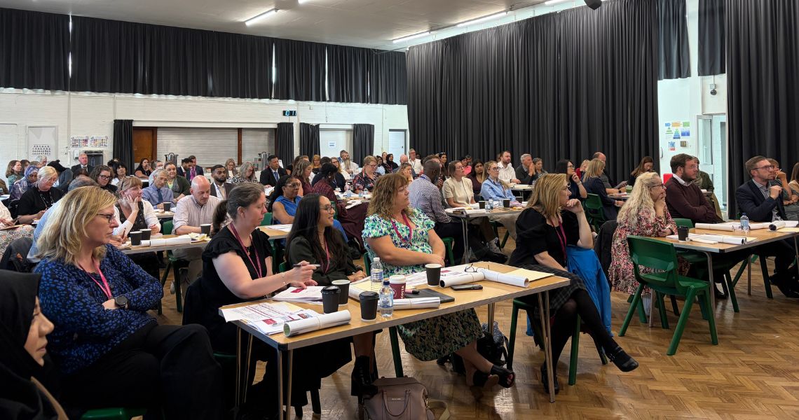 Attendees paying attention at the Inclusion and belonging conference