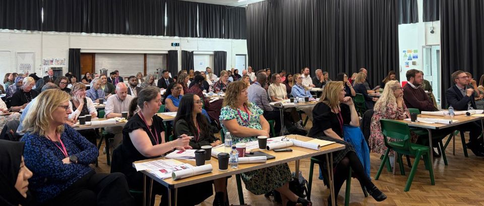 Attendees paying attention at the Inclusion and belonging conference