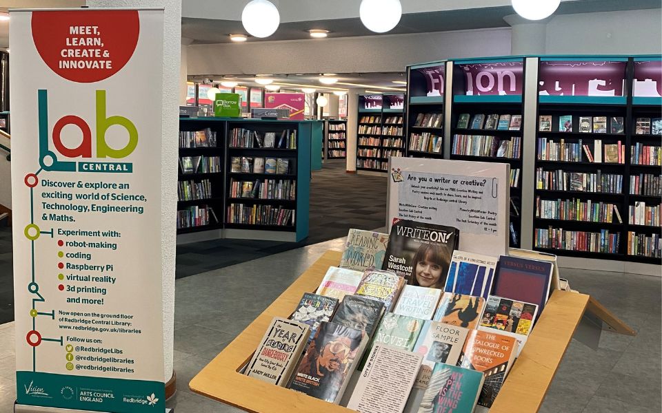 Inside Redbridge Central Library