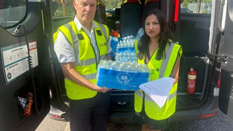 bottled water