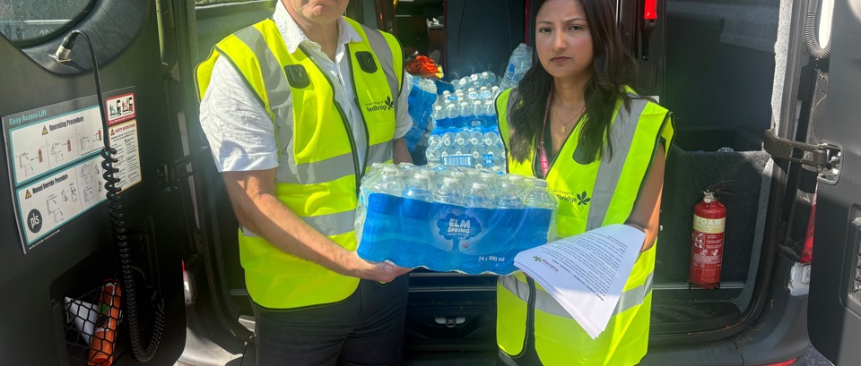 bottled water