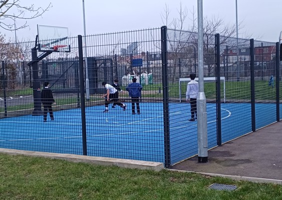 Multi, Use, Games, Area, MUGA, Loxford, Youth, Centre