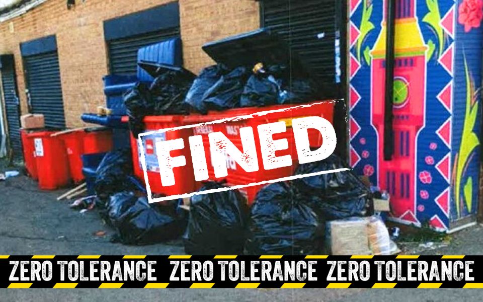 waste on street