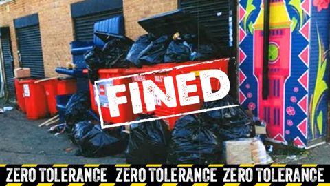 waste on street