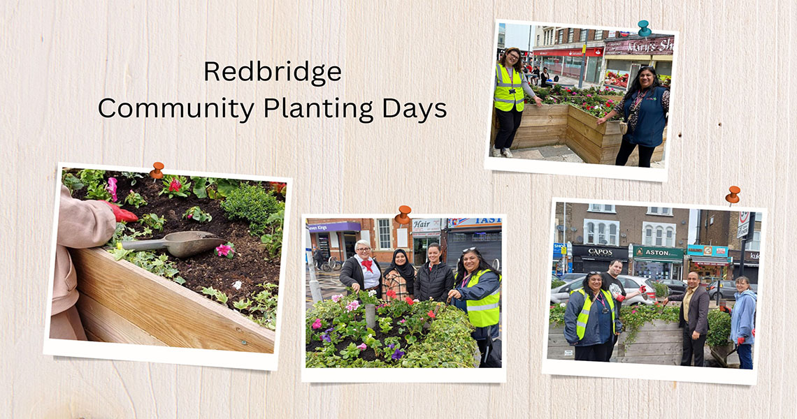 thumbnails of people planting