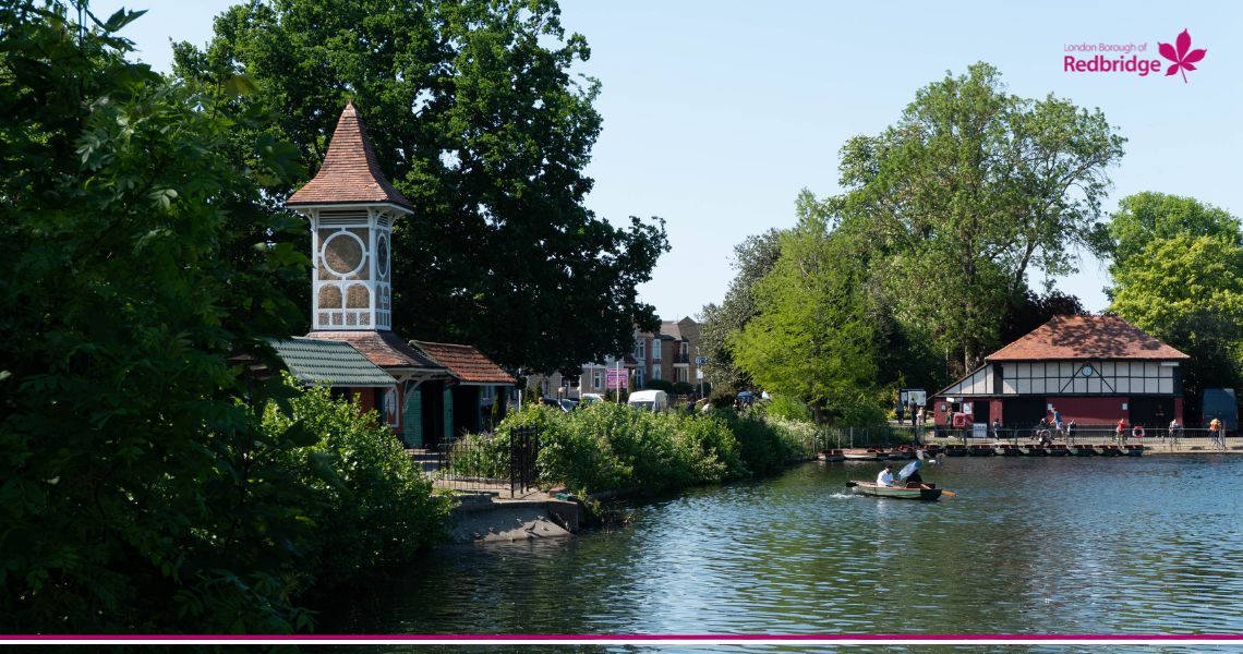 Valentines park lake